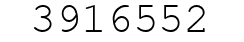 Number 3916552.