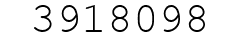 Number 3918098.