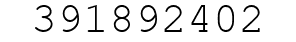 Number 391892402.