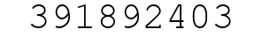 Number 391892403.