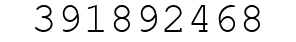 Number 391892468.