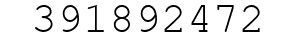 Number 391892472.