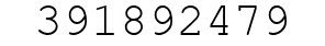 Number 391892479.
