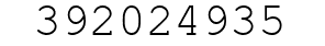 Number 392024935.