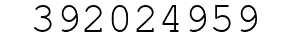 Number 392024959.