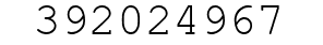 Number 392024967.