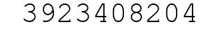 Number 3923408204.
