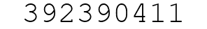 Number 392390411.