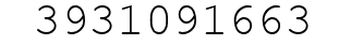 Number 3931091663.