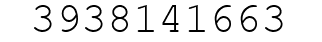 Number 3938141663.