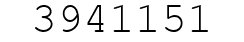 Number 3941151.