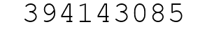 Number 394143085.