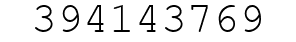 Number 394143769.