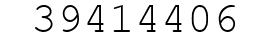 Number 39414406.