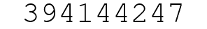 Number 394144247.