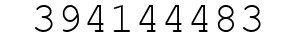 Number 394144483.