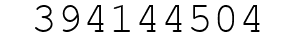 Number 394144504.