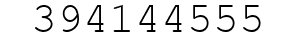 Number 394144555.