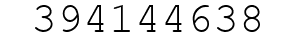 Number 394144638.