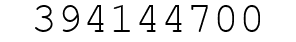 Number 394144700.
