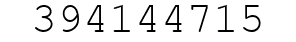 Number 394144715.