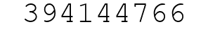 Number 394144766.