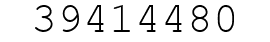 Number 39414480.