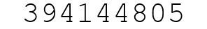 Number 394144805.