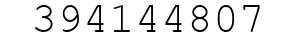 Number 394144807.