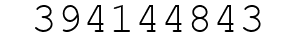 Number 394144843.