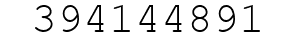 Number 394144891.