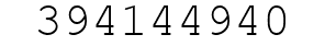 Number 394144940.