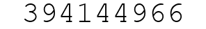 Number 394144966.