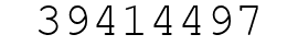 Number 39414497.