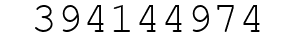 Number 394144974.