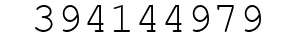 Number 394144979.