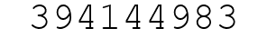 Number 394144983.