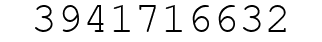 Number 3941716632.