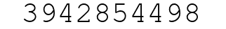 Number 3942854498.