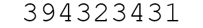 Number 394323431.