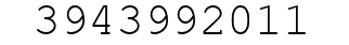 Number 3943992011.