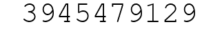 Number 3945479129.