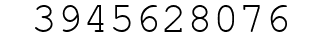 Number 3945628076.