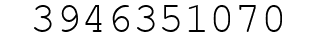 Number 3946351070.