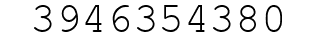 Number 3946354380.