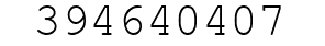 Number 394640407.