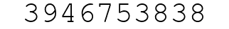 Number 3946753838.