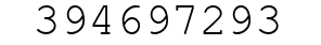 Number 394697293.