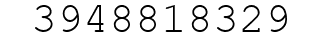 Number 3948818329.