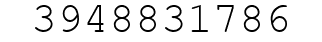 Number 3948831786.